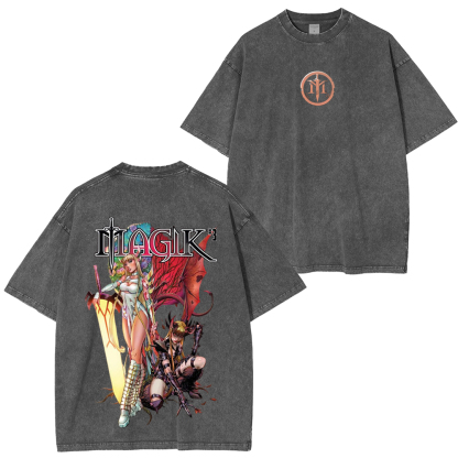 Magic Unisex Washed T-Shirt