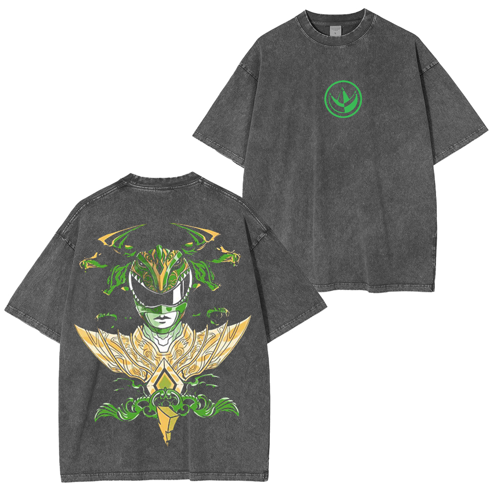 Green Ranger Unisex Washed T-Shirt