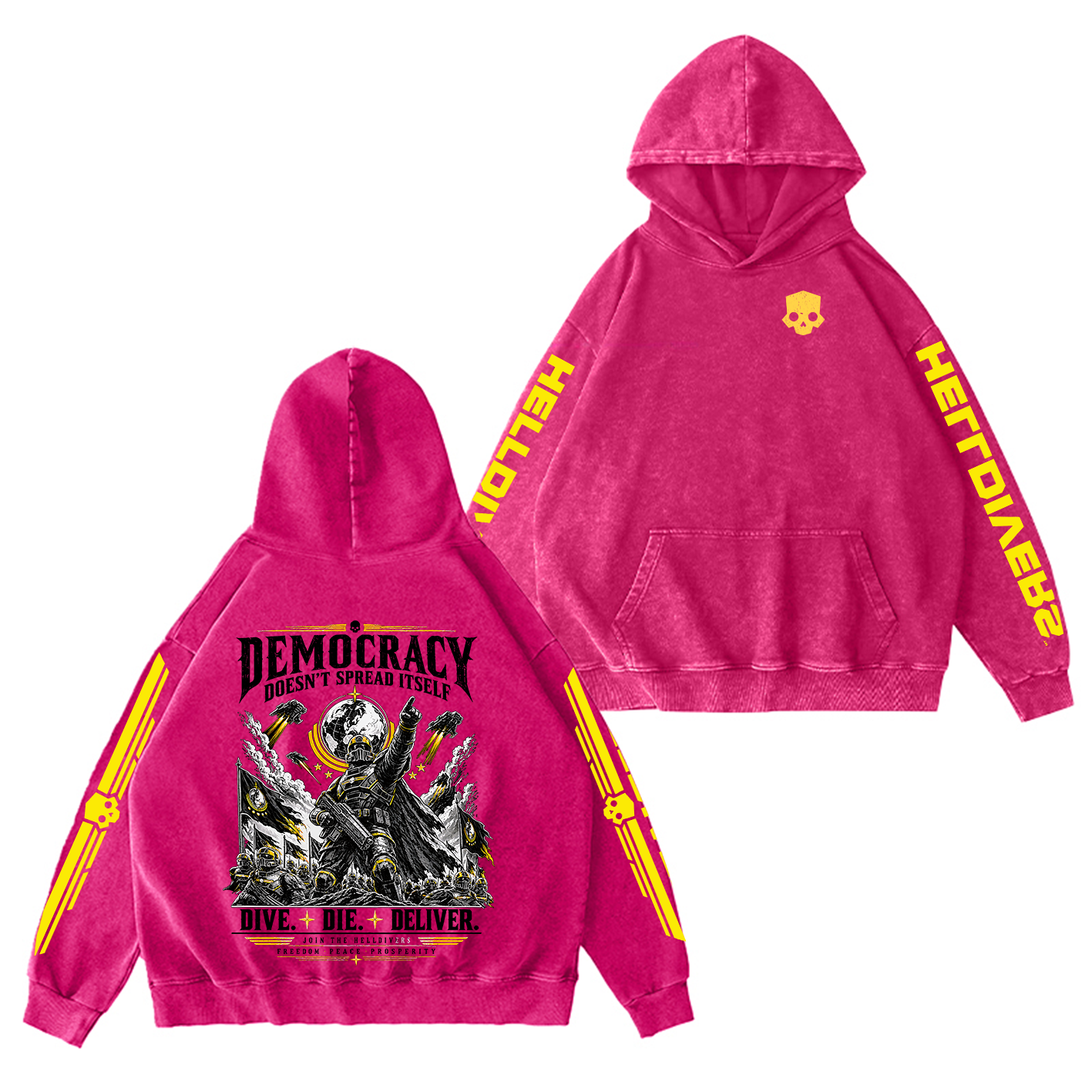 Helldivers Oversized T-shirt/Crewneck/Hoodie