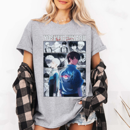 Fan Hilaru x Yoshiki checkk! Unisex T-shirt/Crewneck/Hoodie