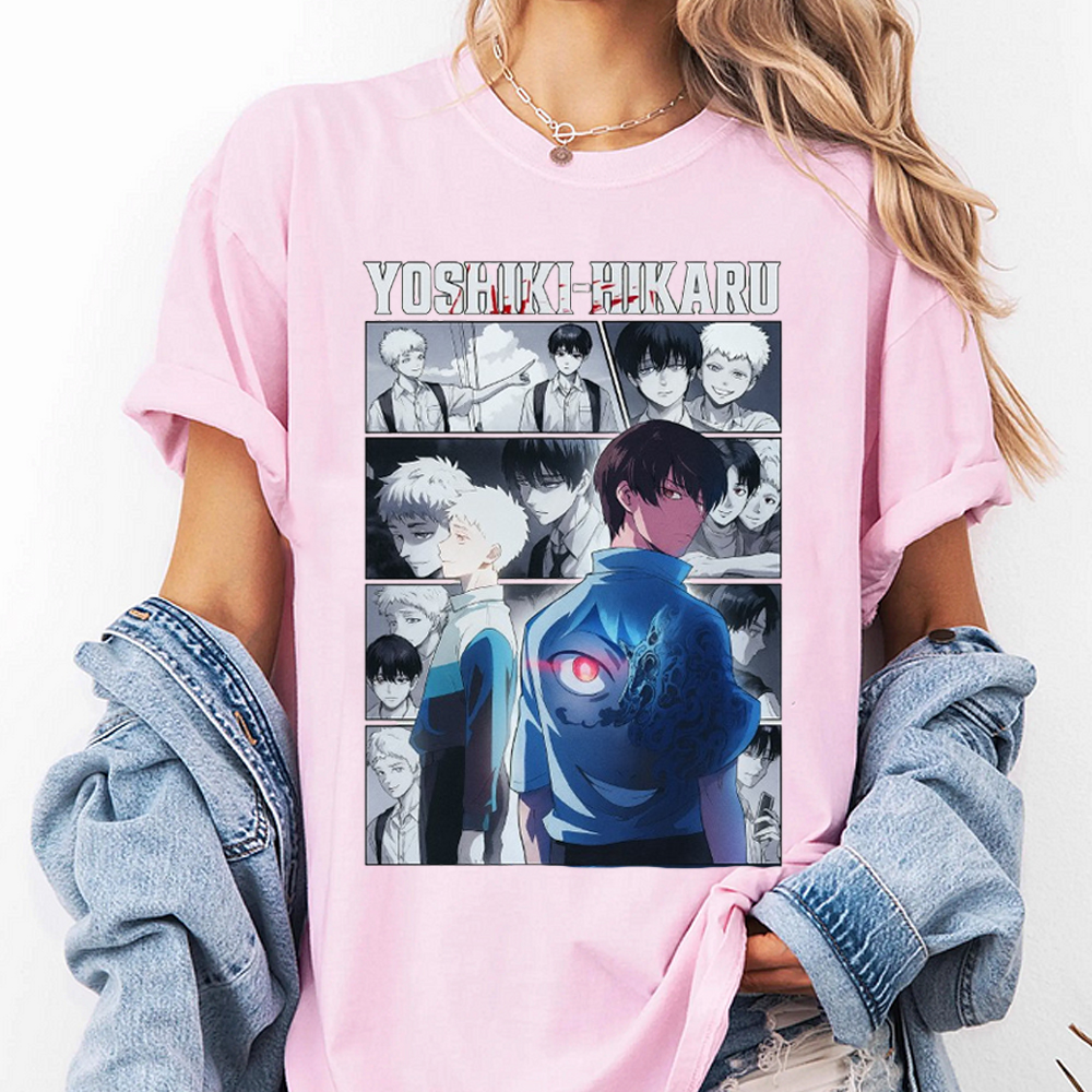 Fan Hilaru x Yoshiki checkk! Unisex T-shirt/Crewneck/Hoodie