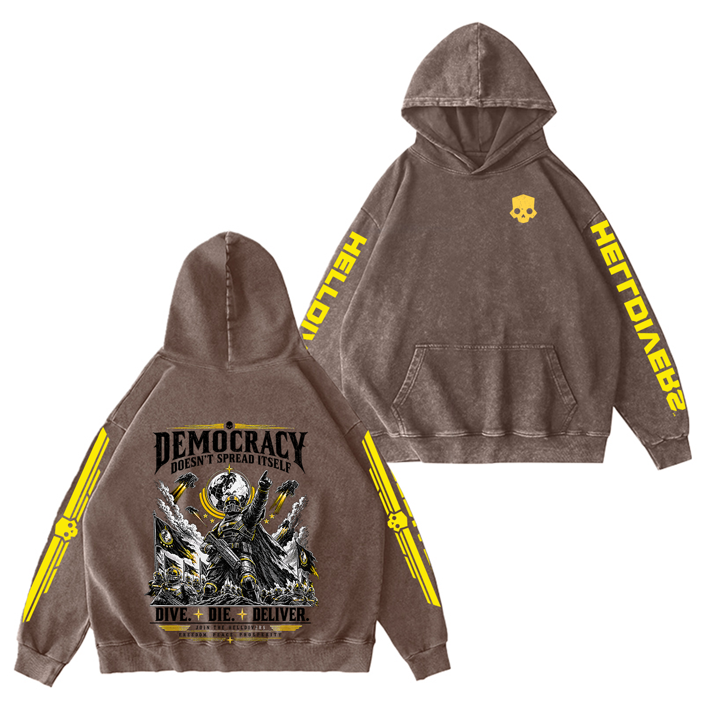 Helldivers Oversized T-shirt/Crewneck/Hoodie