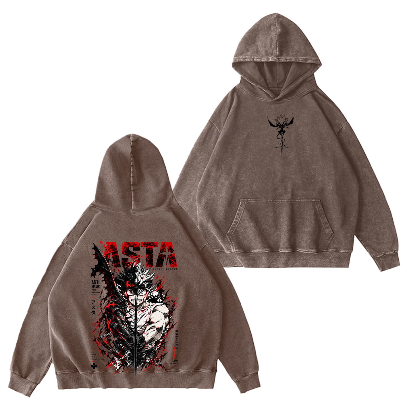 Asta Black Clover Oversized T-shirt/Crewneck/Hoodie