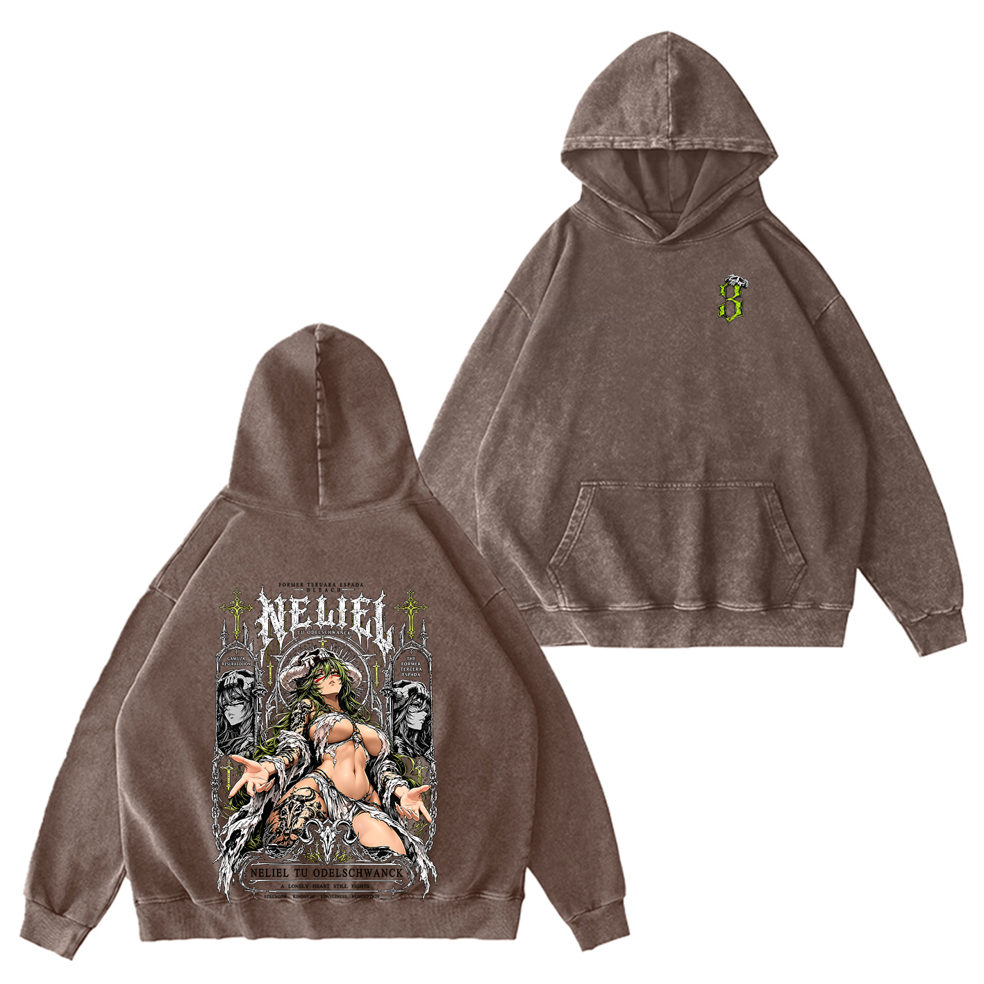 Bleach Nelliel Tu Odelschwanck Oversized T-shirt/Crewneck/Hoodie