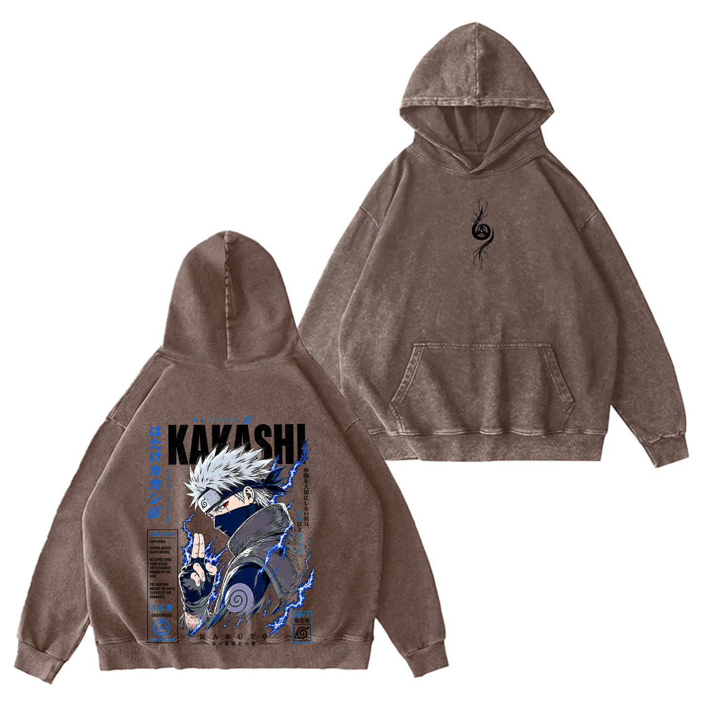 Kakashi Hatake Naruto Oversized T-shirt/Crewneck/Hoodie