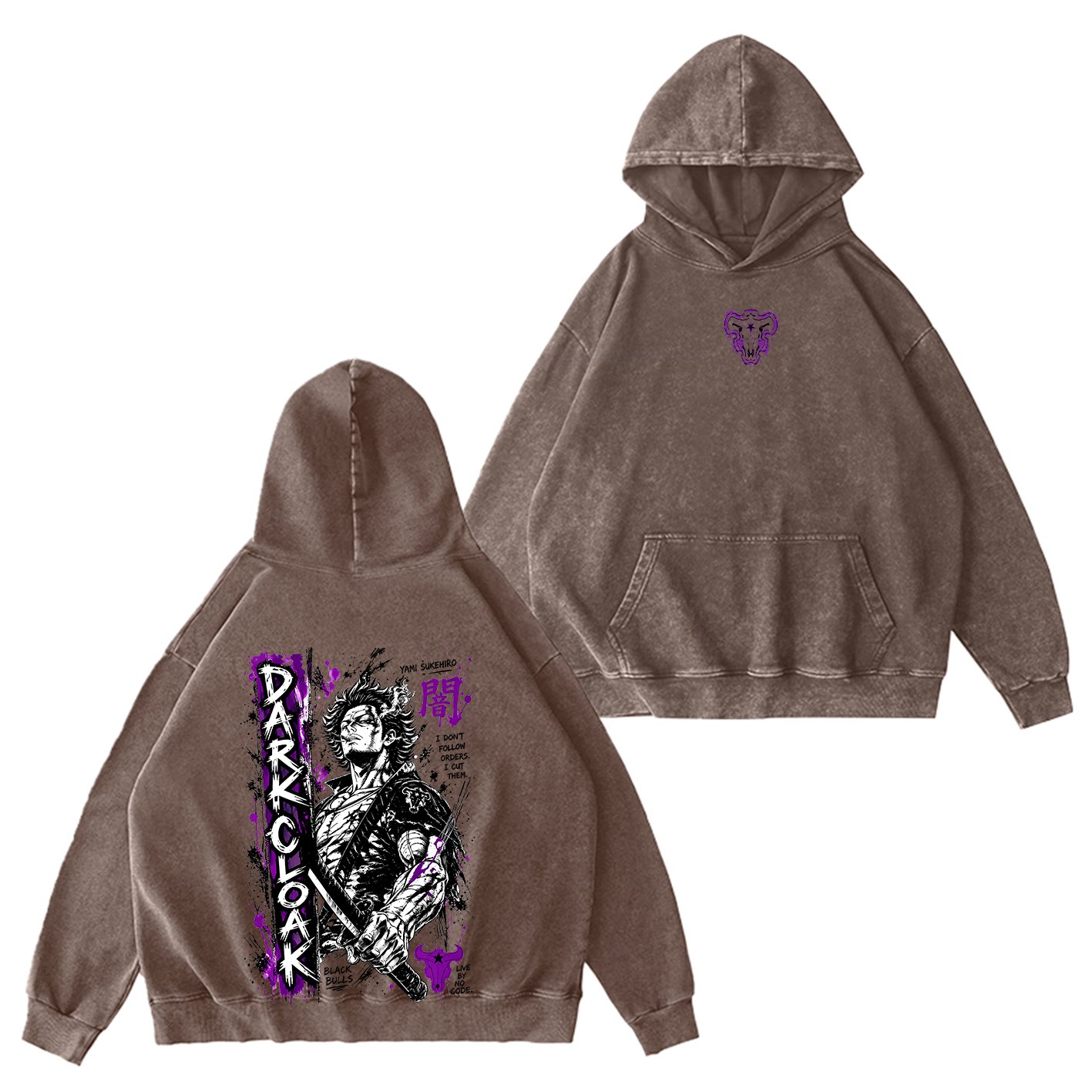 Yami Sukehir Black Clover Oversized T-shirt/Crewneck/Hoodie