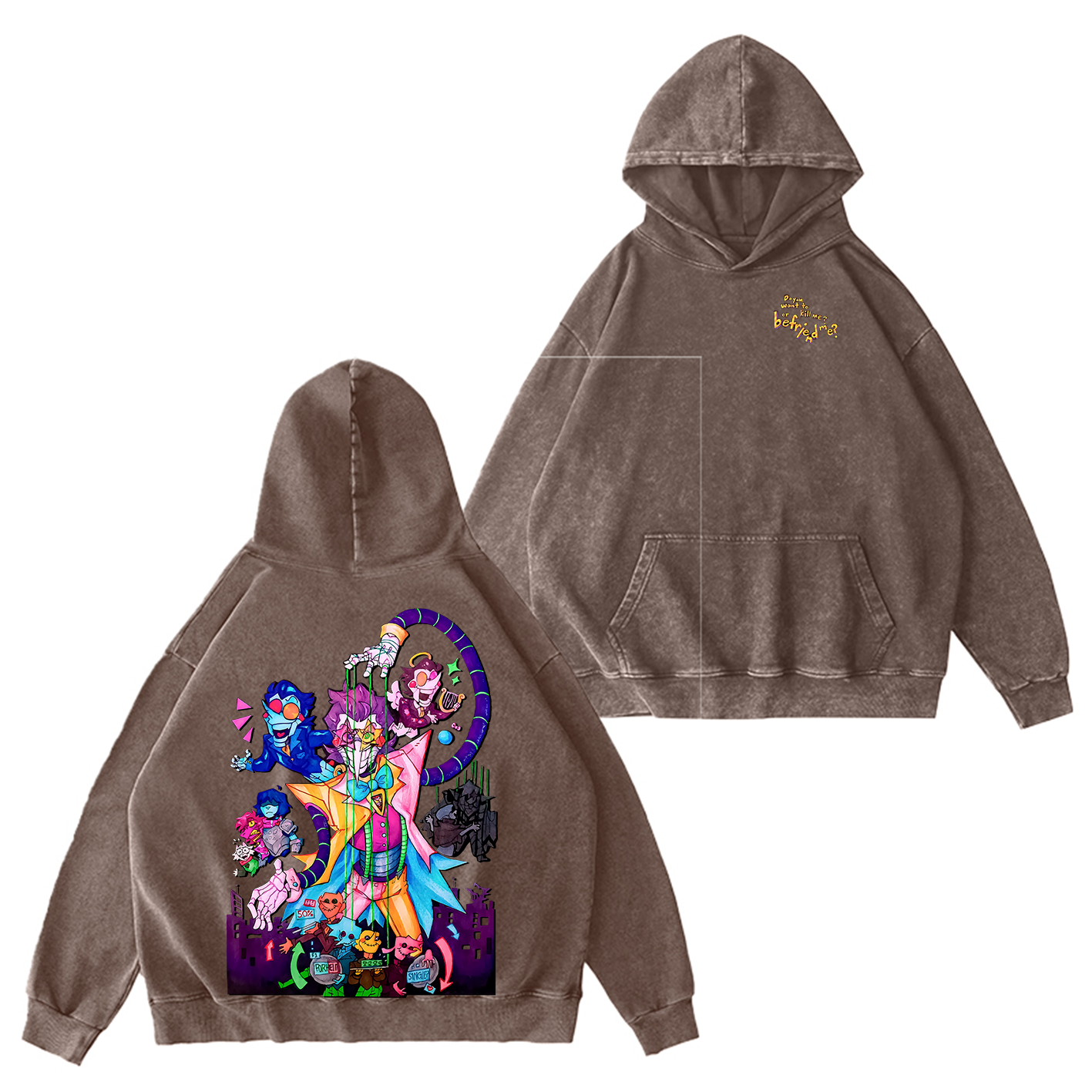 Deltarune Funny Tenna Washed T-shirt/Crewneck/Hoodie
