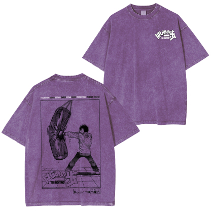 Boxing Ippo's Dempsey Roll Anime Black Clover T-Shirt