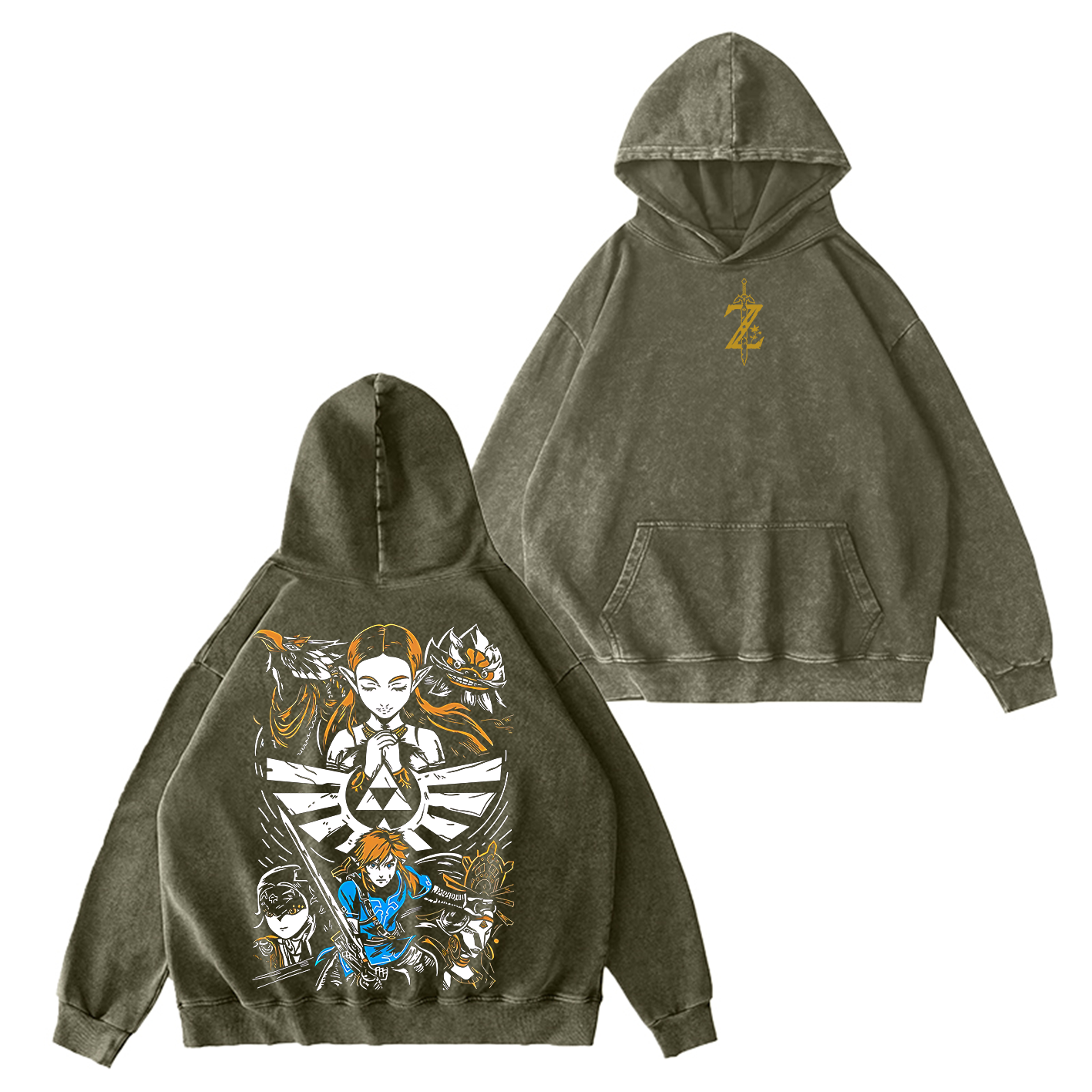 Zelda Merchandise Oversized T-shirt/Crewneck/Hoodie