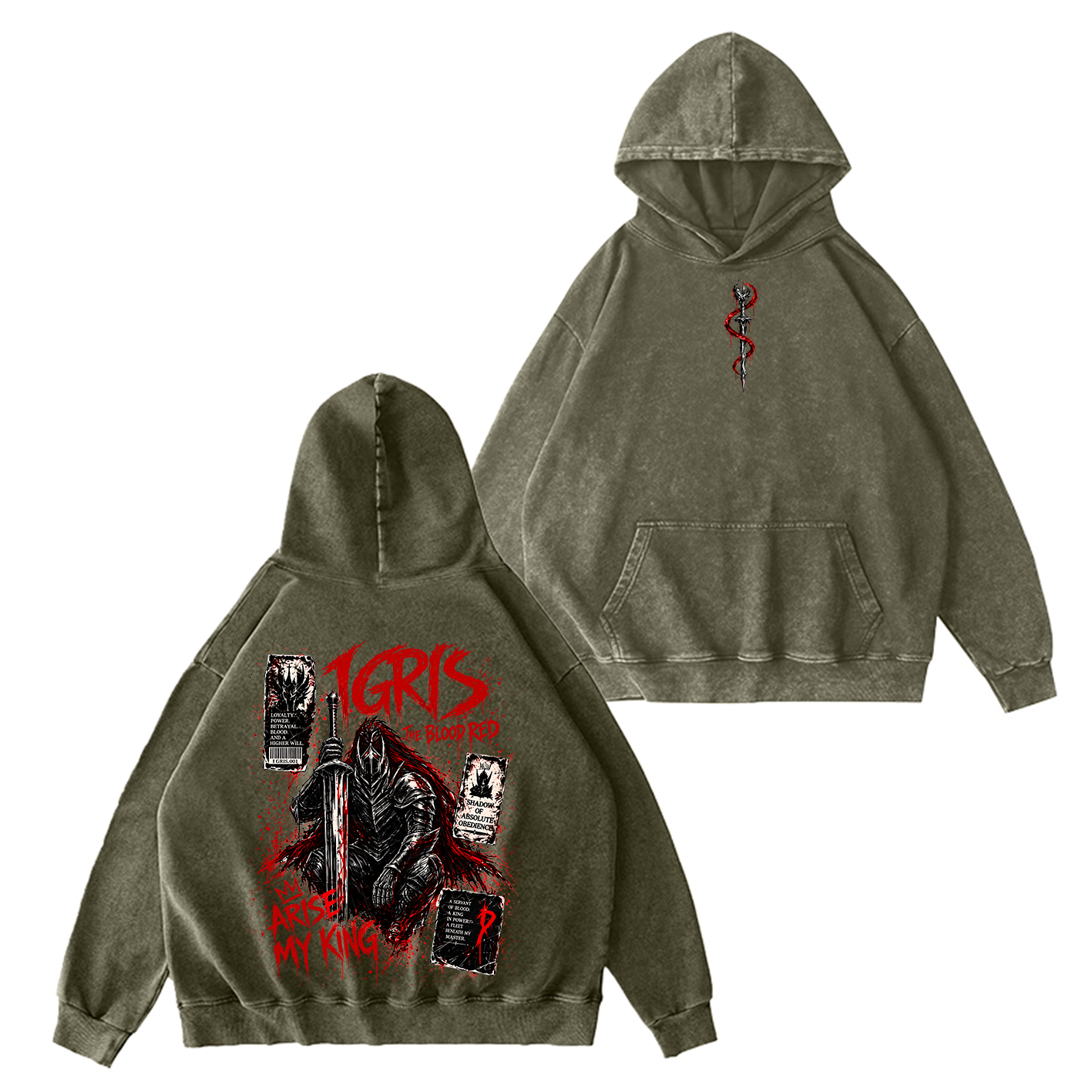Igris Solo Leveling Oversized T-shirt/Crewneck/Hoodie