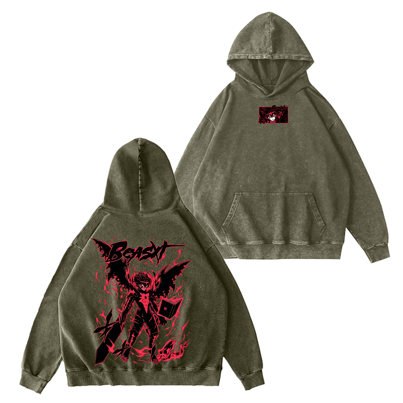 Asta Black Clover Season 2 Oversized T-shirt/Crewneck/Hoodie