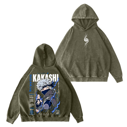 Kakashi Hatake Naruto Oversized T-shirt/Crewneck/Hoodie