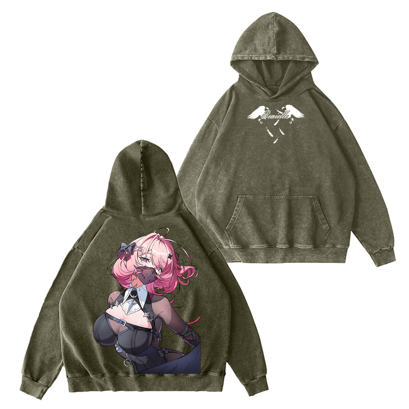 Zenless Zone Zero Remielle Washed T-shirt/Crewneck/Hoodie
