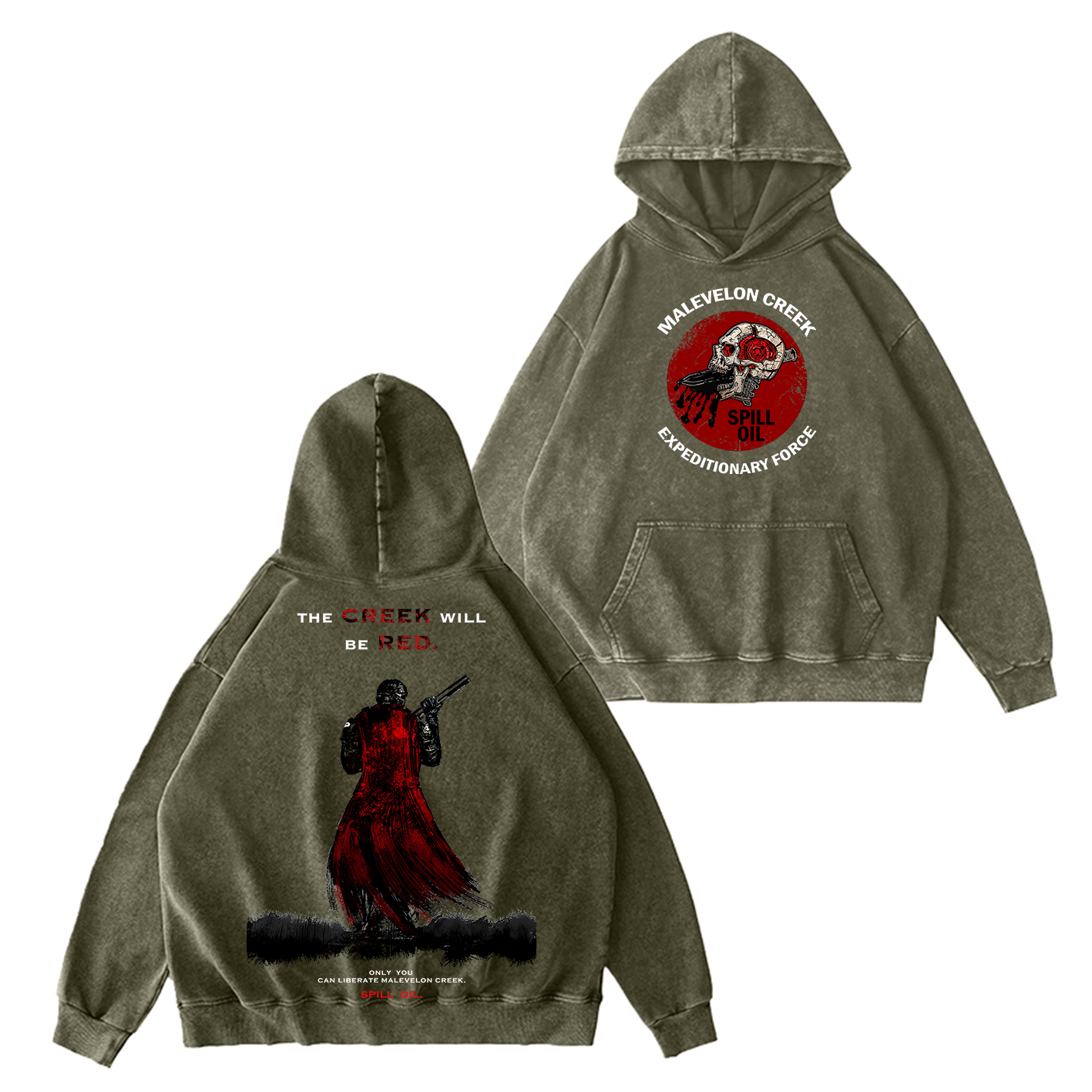 Helldivers 2 Game Washed T-shirt/Crewneck/Hoodie