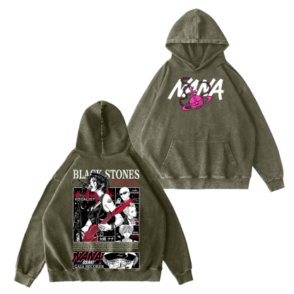 Black Stones Nana Washed T-shirt/Crewneck/Hoodie