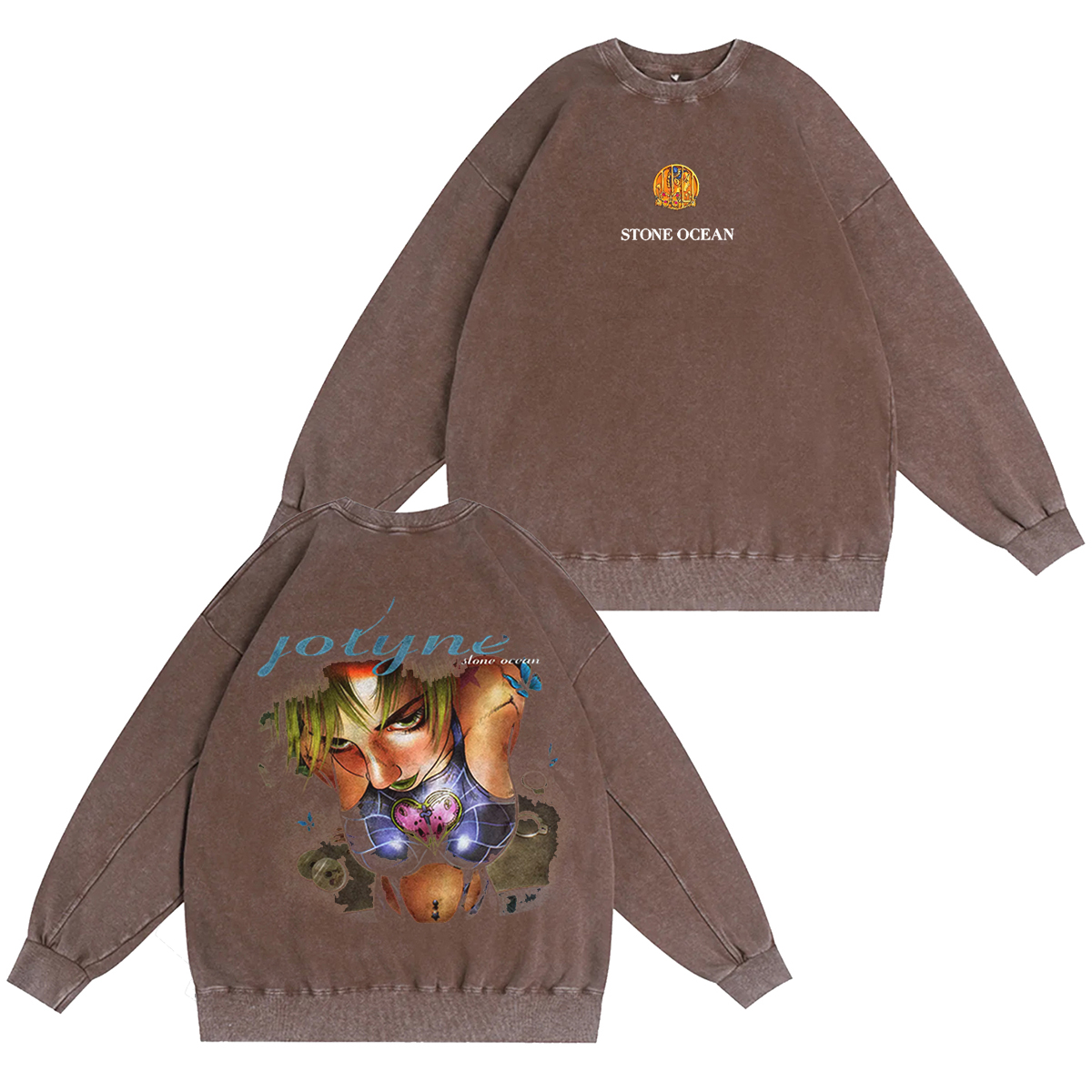 Jolyne Cujoh Stone Ocean Jojo Vintage Washed T-shirt/Crewneck/Hoodie