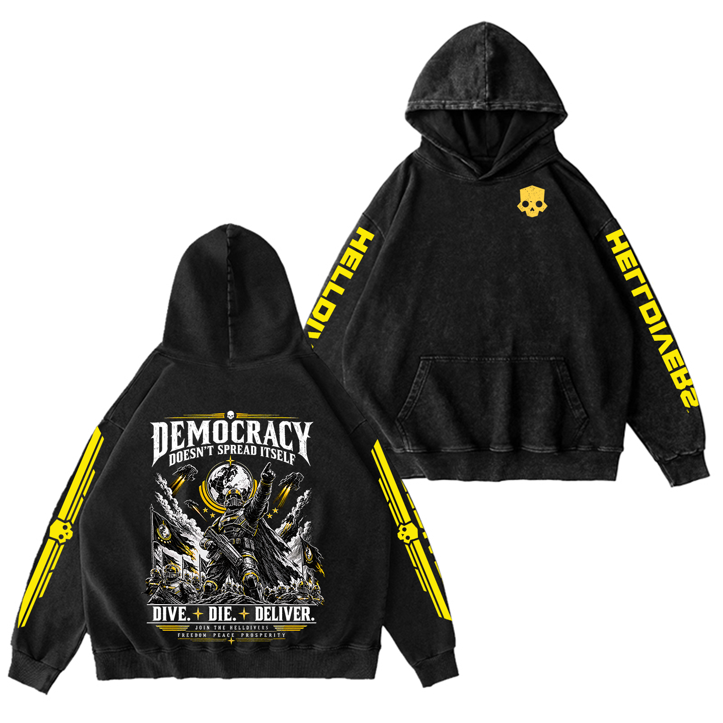 Helldivers Oversized T-shirt/Crewneck/Hoodie