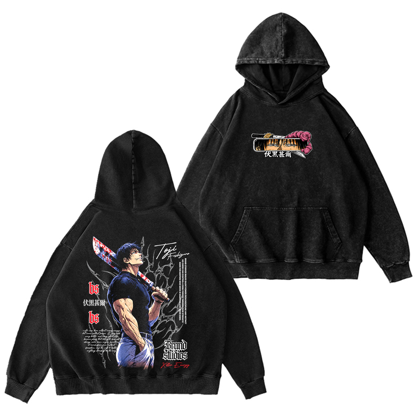 Toji Fushiguro Oversized T-shirt/Crewneck/Hoodie