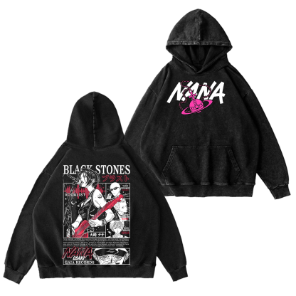 Black Stones Nana Washed T-shirt/Crewneck/Hoodie