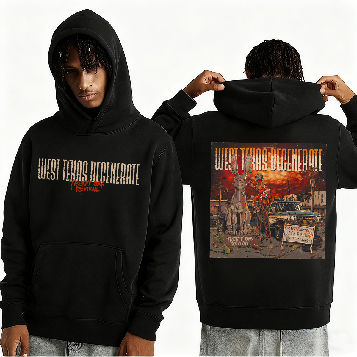 West Texas Degenerate Treaty Oak Revival Oversized T-shirt/Crewneck/Hoodie