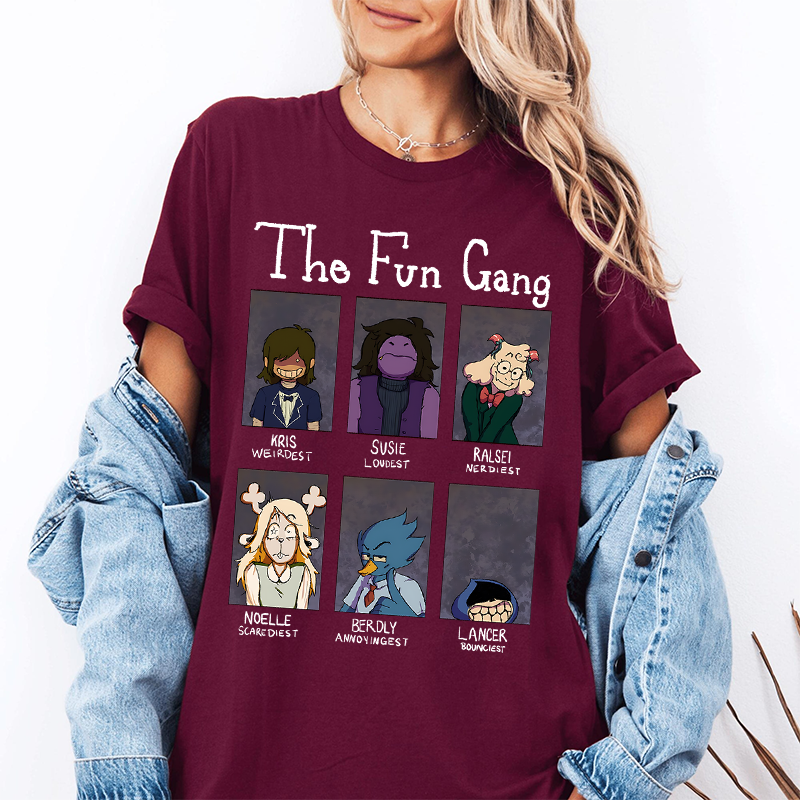 The gangs yearbook Deltarune Unisex T-shirt/Crewneck/Hoodie