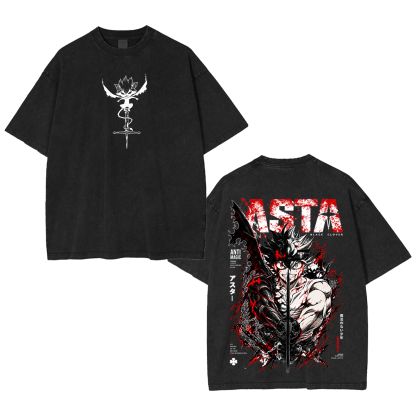 Asta Black Clover Oversized T-shirt/Crewneck/Hoodie