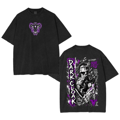 Yami Sukehir Black Clover Oversized T-shirt/Crewneck/Hoodie