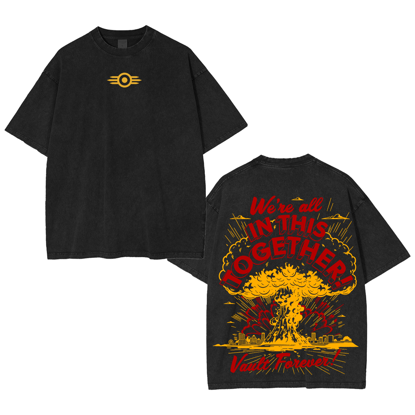 Fallout 4  Washed T-shirt/Crewneck/Hoodie