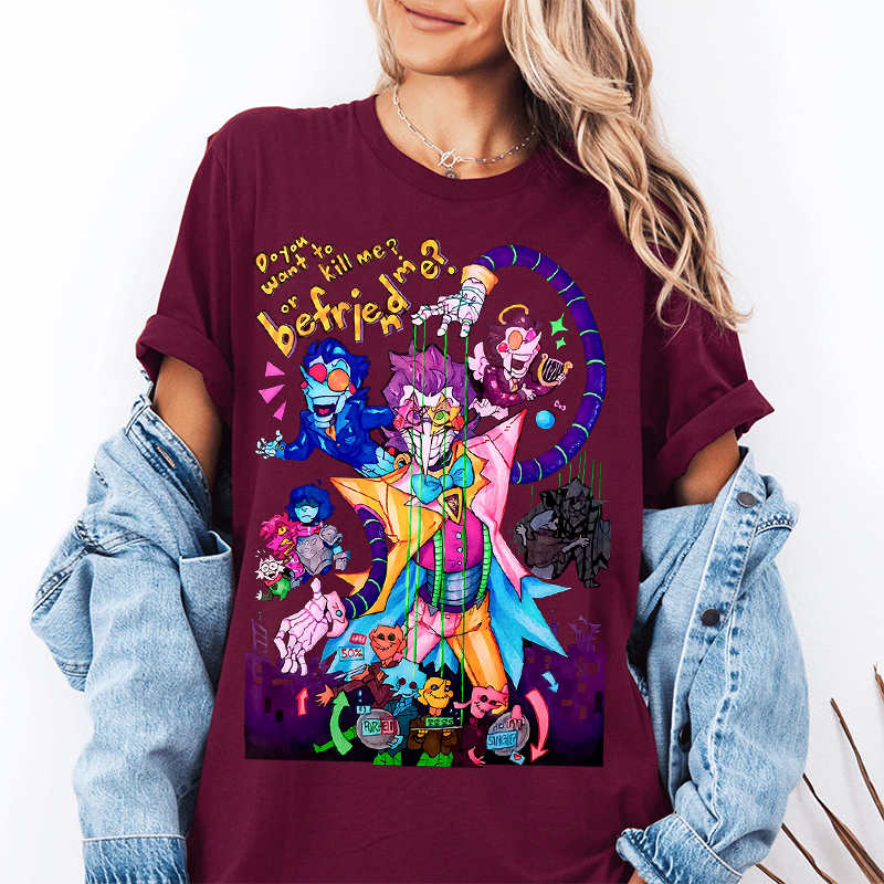 [Copy]Deltarune Funny Tenna Washed T-shirt/Crewneck/Hoodie