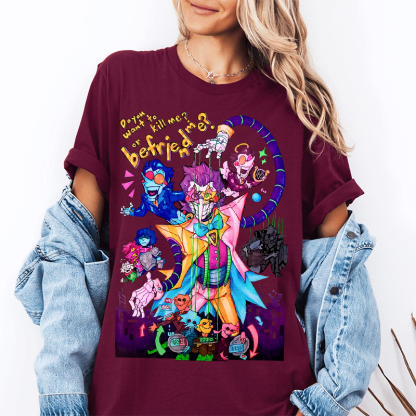 [Copy]Deltarune Funny Tenna Washed T-shirt/Crewneck/Hoodie