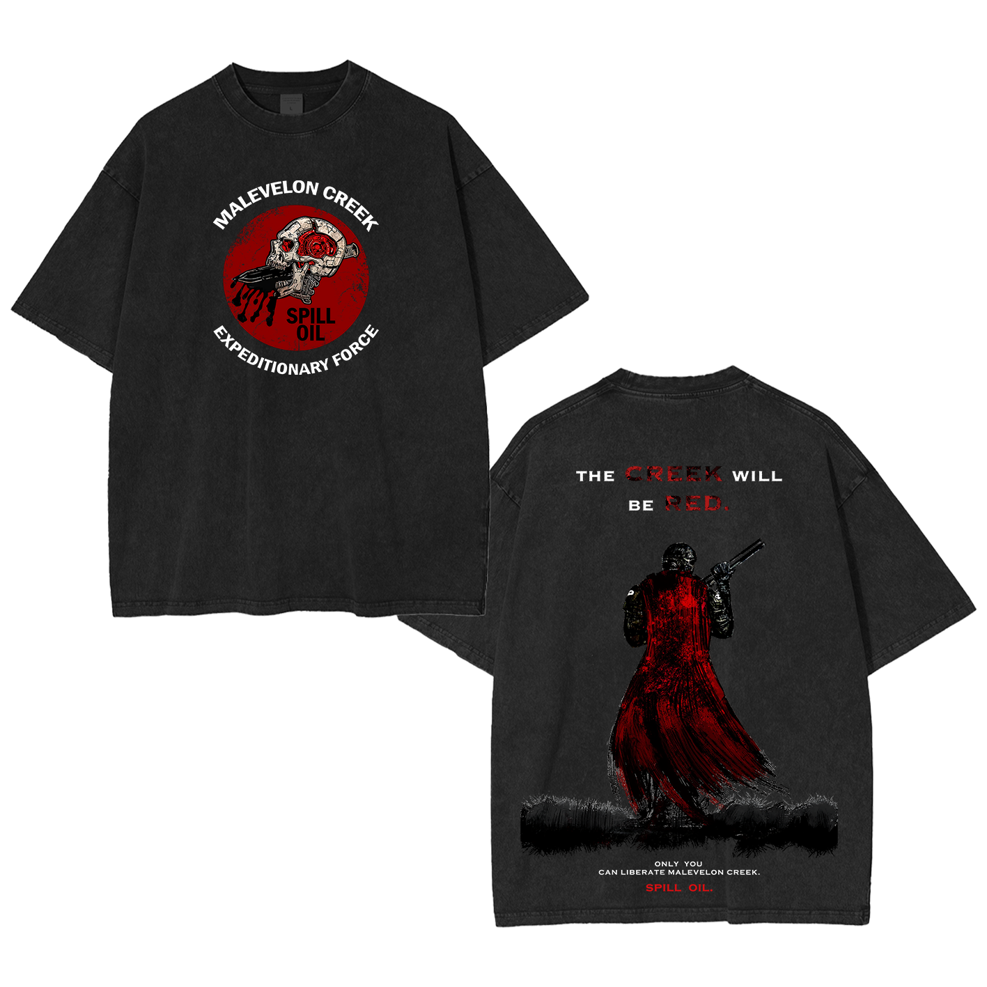 Helldivers 2 Game Washed T-shirt/Crewneck/Hoodie