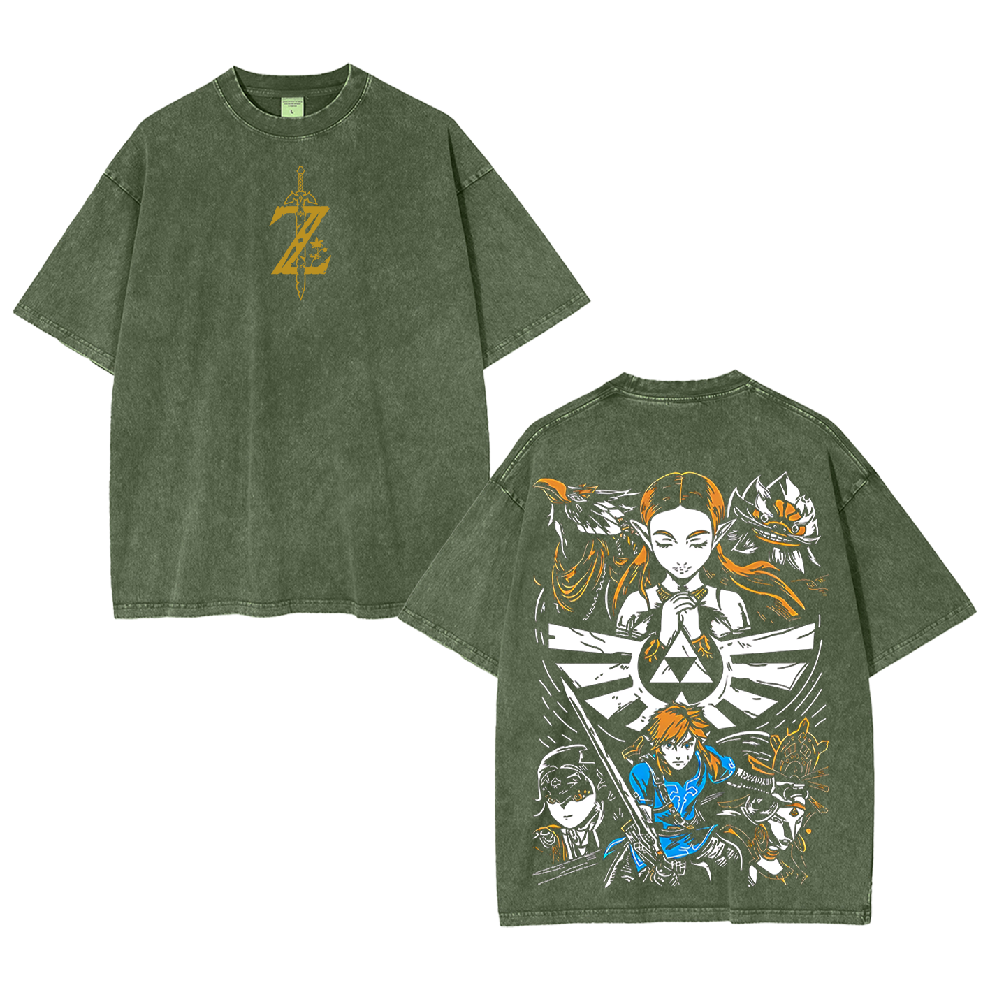 Zelda Merchandise Oversized T-shirt/Crewneck/Hoodie