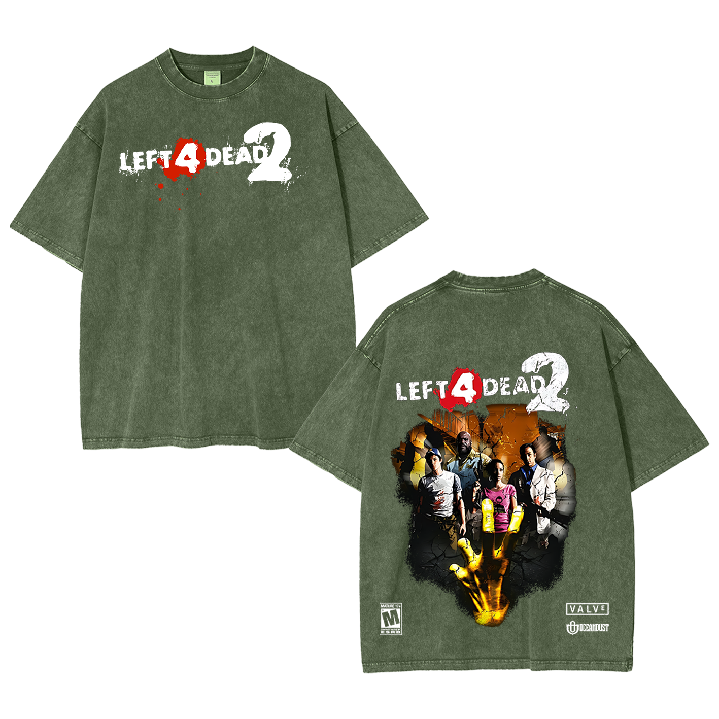 Left 4 Dead 2 Oversized T-shirt/Crewneck/Hoodie