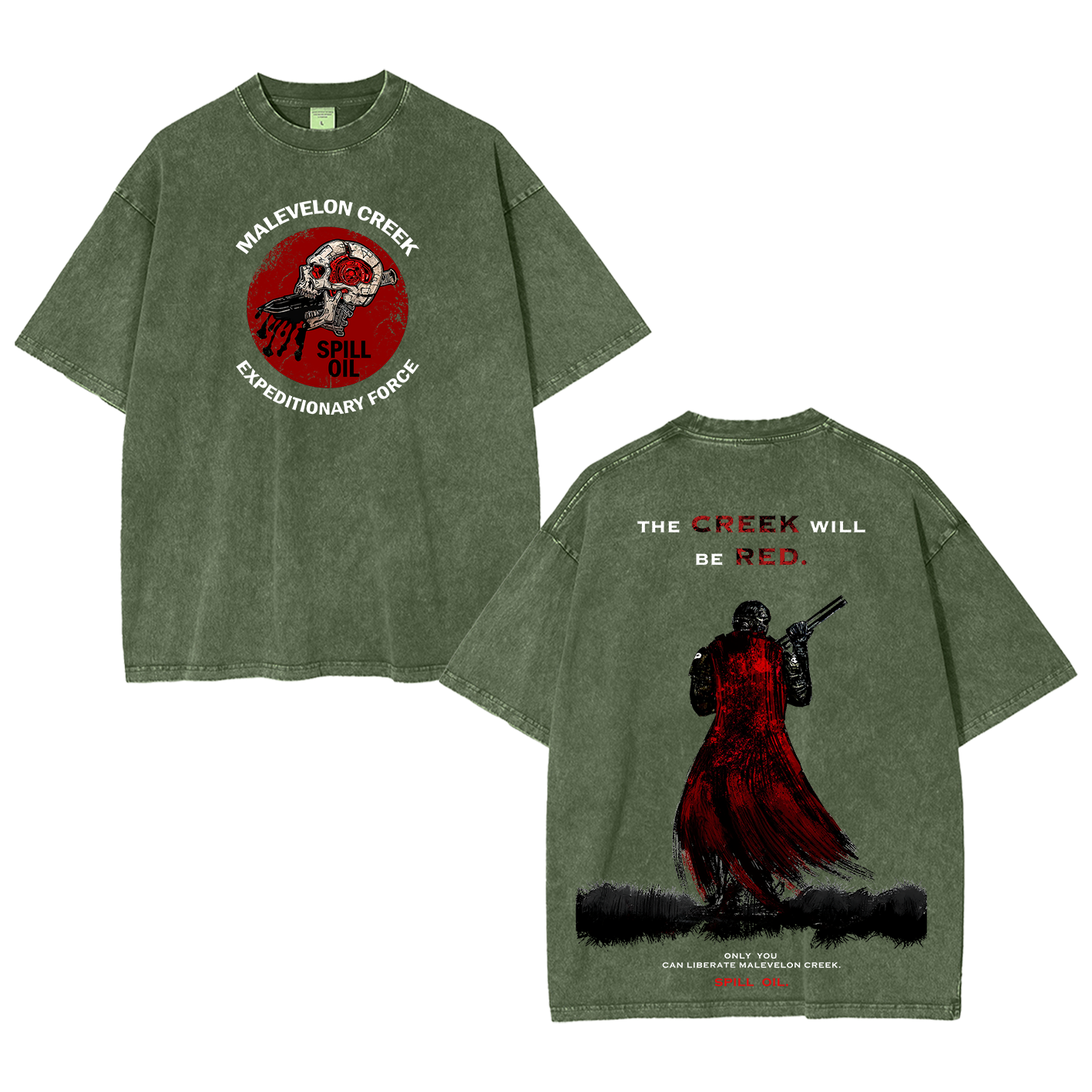 Helldivers 2 Game Washed T-shirt/Crewneck/Hoodie