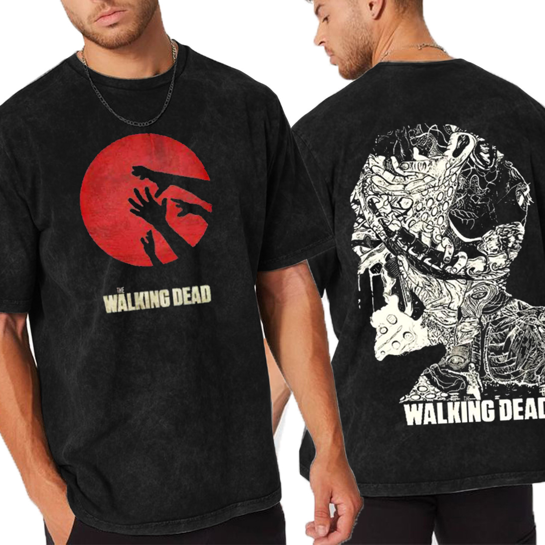 The Walking Dead Vintage Washed T-shirt/Crewneck/Hoodie