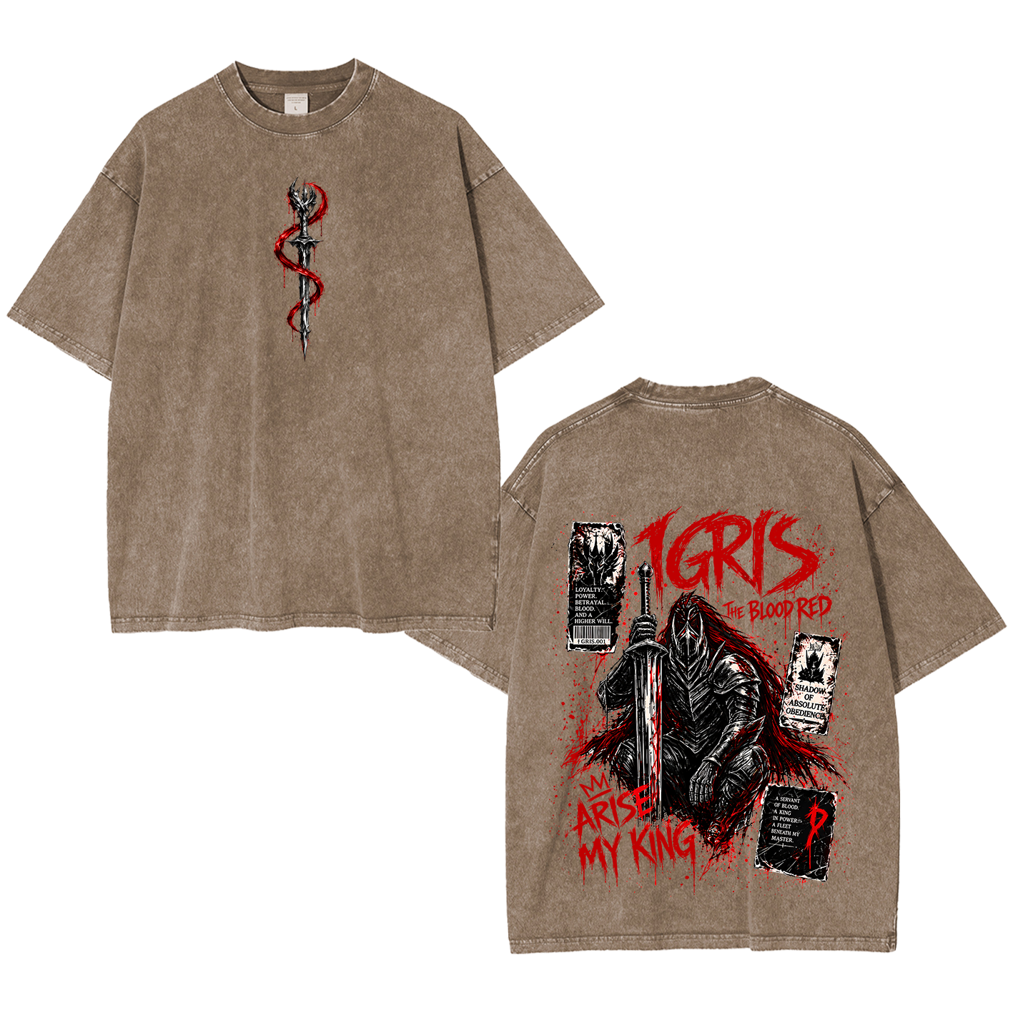 Igris Solo Leveling Oversized T-shirt/Crewneck/Hoodie