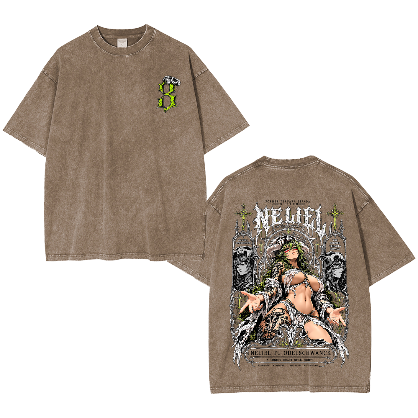 Bleach Nelliel Tu Odelschwanck Oversized T-shirt/Crewneck/Hoodie