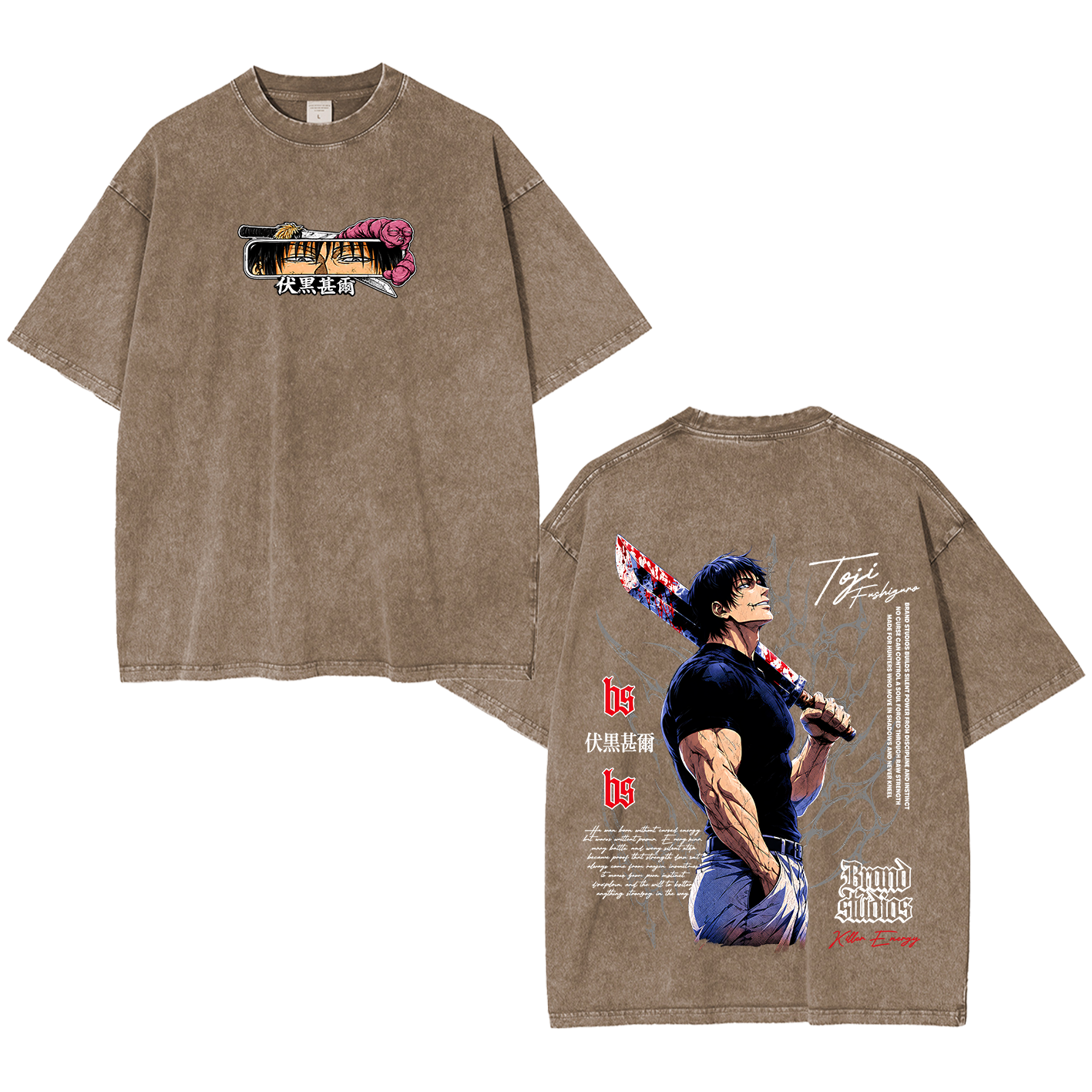 Toji Fushiguro Oversized T-shirt/Crewneck/Hoodie