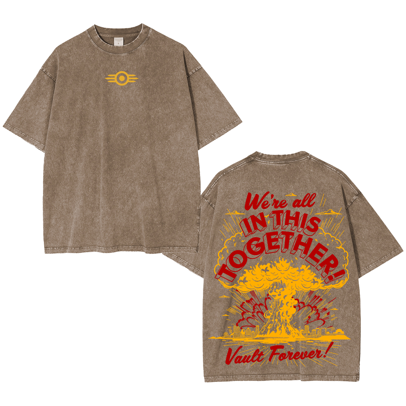 Fallout 4  Washed T-shirt/Crewneck/Hoodie