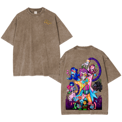 Deltarune Funny Tenna Washed T-shirt/Crewneck/Hoodie