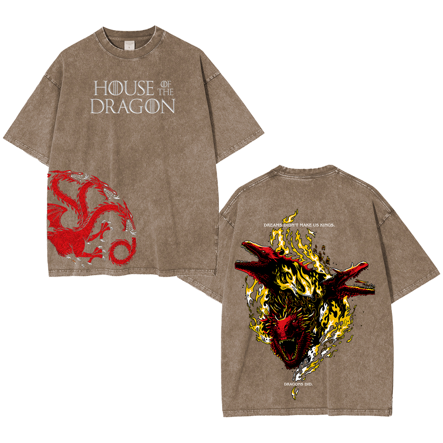 Washed T-shirt/Crewneck/Hoodie