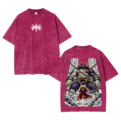 Unleashing Sun God Gear 5One Piece  Oversized T-shirt/Crewneck/Hoodie