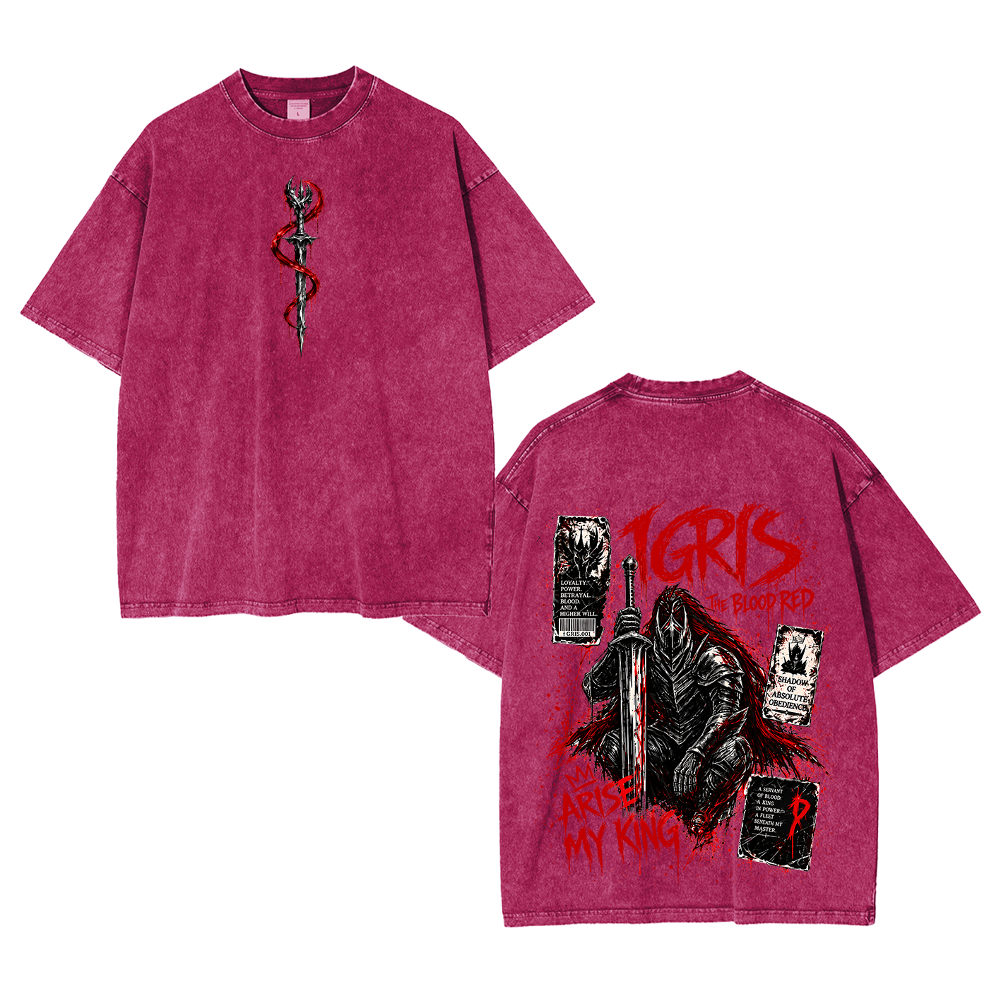 Igris Solo Leveling Oversized T-shirt/Crewneck/Hoodie