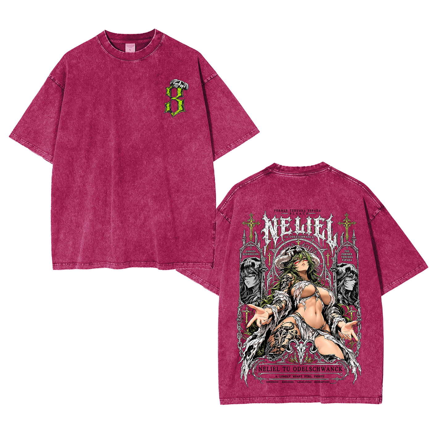 Bleach Nelliel Tu Odelschwanck Oversized T-shirt/Crewneck/Hoodie