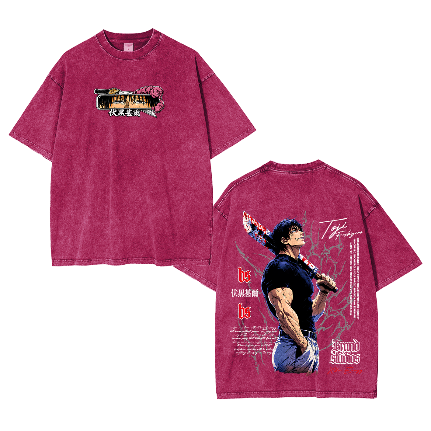 Toji Fushiguro Oversized T-shirt/Crewneck/Hoodie