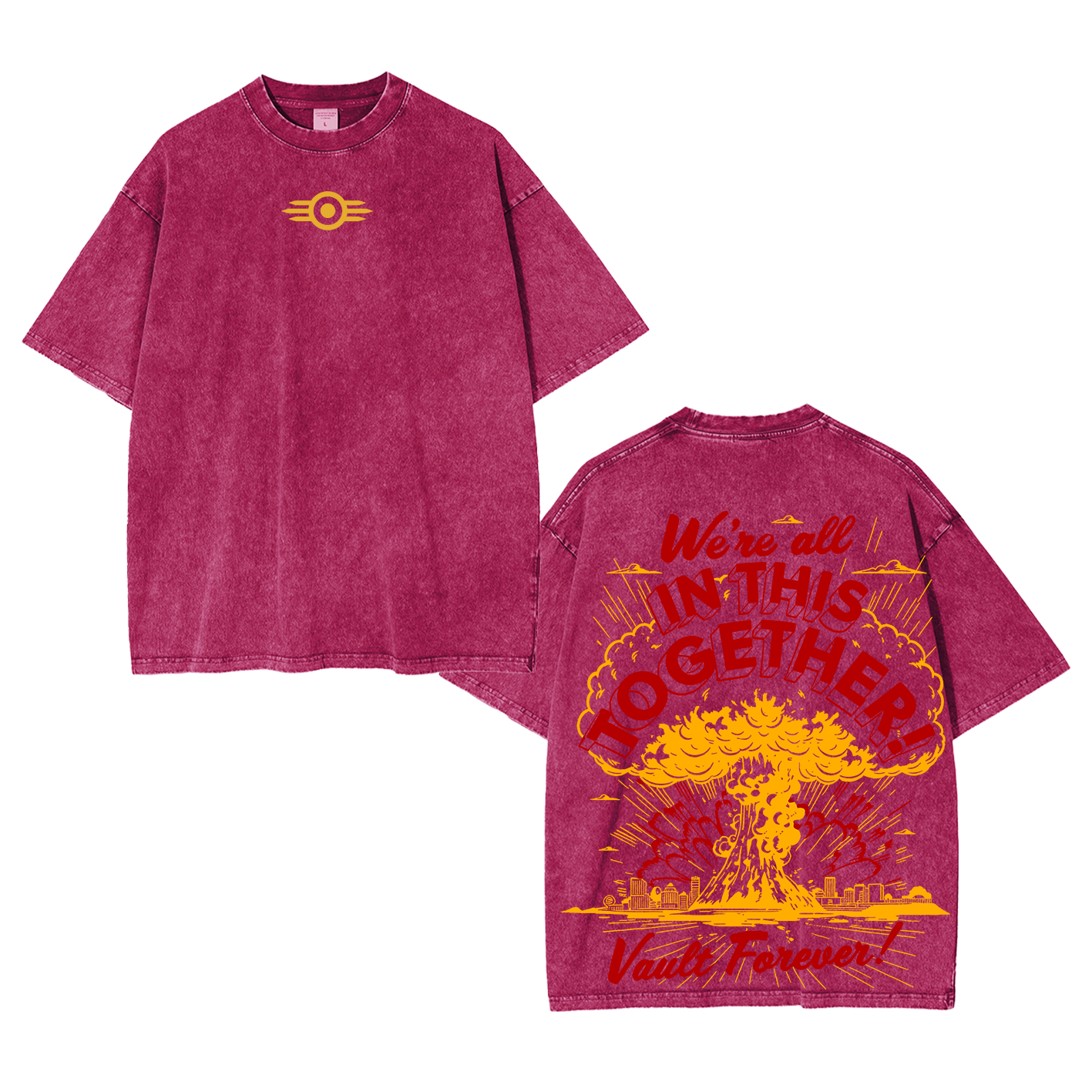 Fallout 4  Washed T-shirt/Crewneck/Hoodie