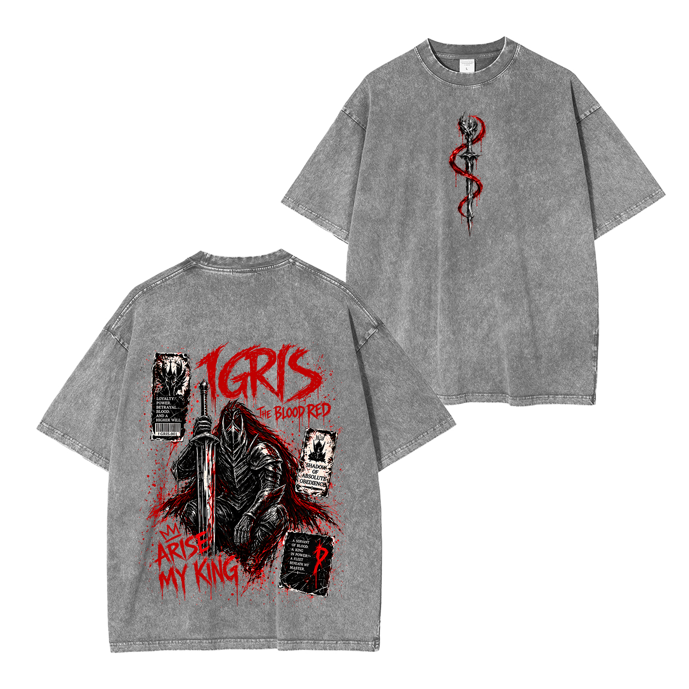 Igris Solo Leveling Oversized T-shirt/Crewneck/Hoodie