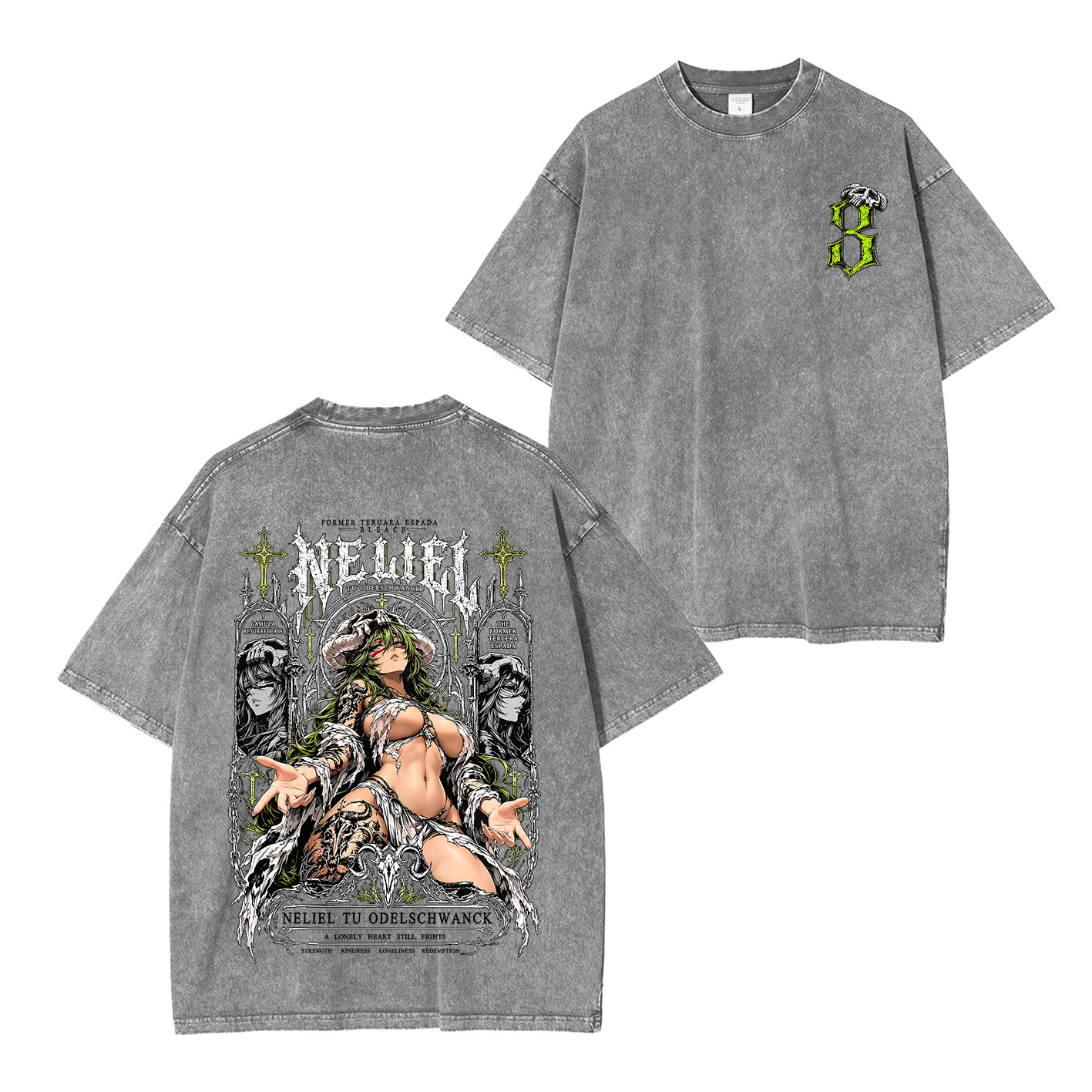 Bleach Nelliel Tu Odelschwanck Oversized T-shirt/Crewneck/Hoodie