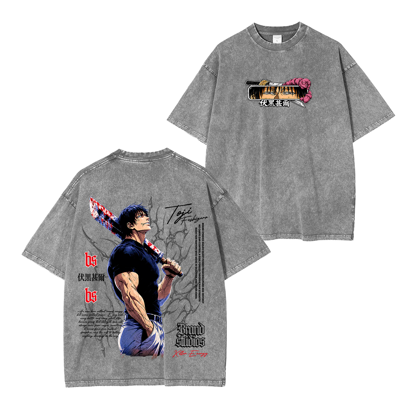Toji Fushiguro Oversized T-shirt/Crewneck/Hoodie