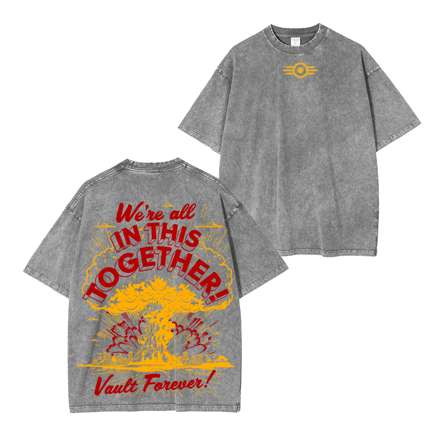 Fallout 4  Washed T-shirt/Crewneck/Hoodie